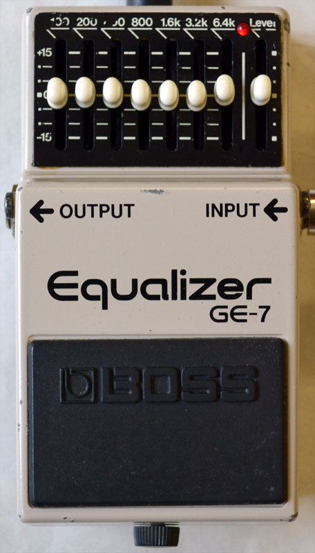 BOSS GE-7 Equalizer（ビンテージ）【楽器検索デジマート】