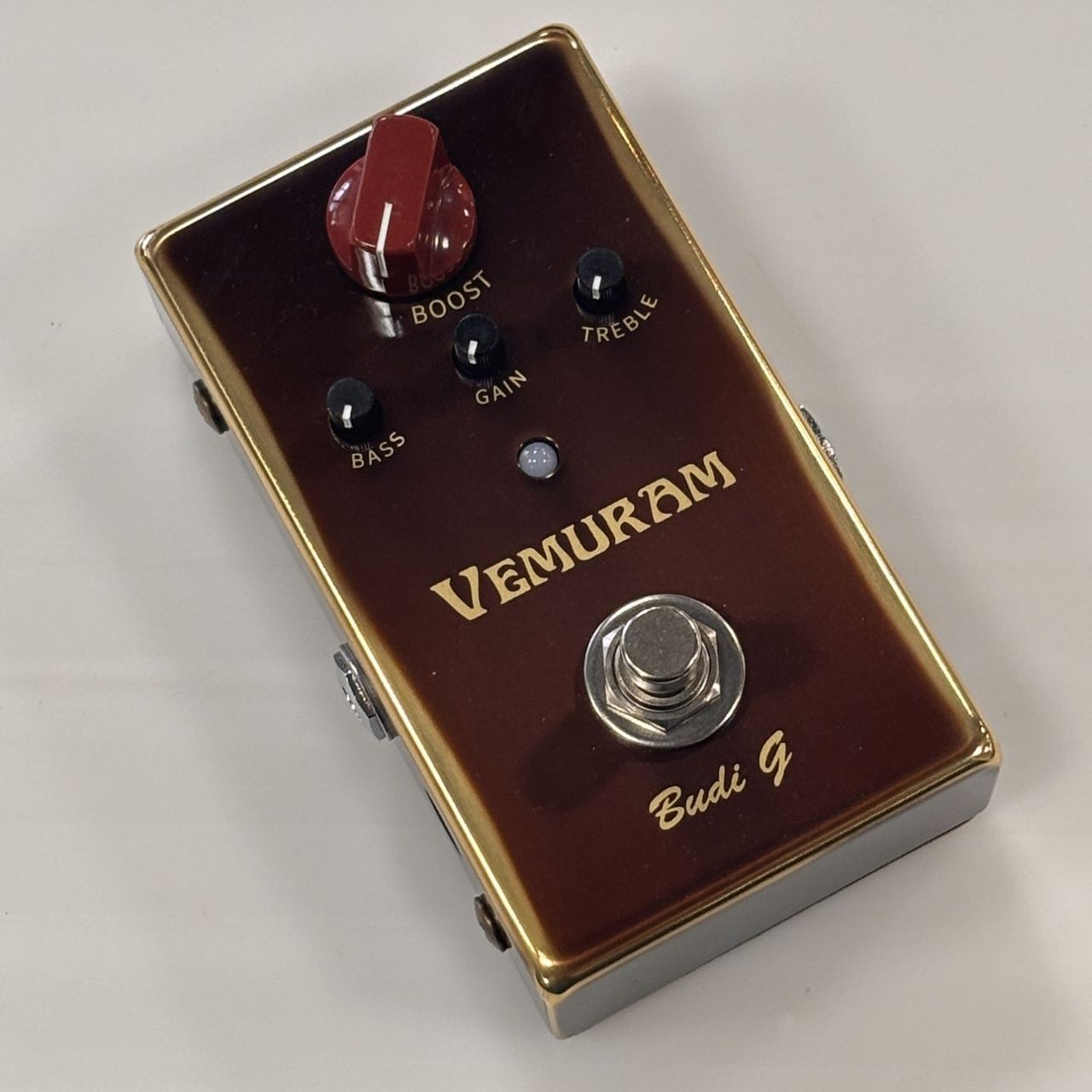 VEMURAM Budi G ブースター オーバードライブ 美品 元箱あり VEMURAM 【キズ有お買い得品】Budi-G ブーストペダル ブースター 国産