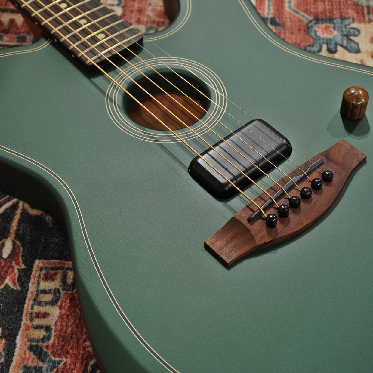 Fender FSR Acoustasonic Standard Telecaster, British Racing Green