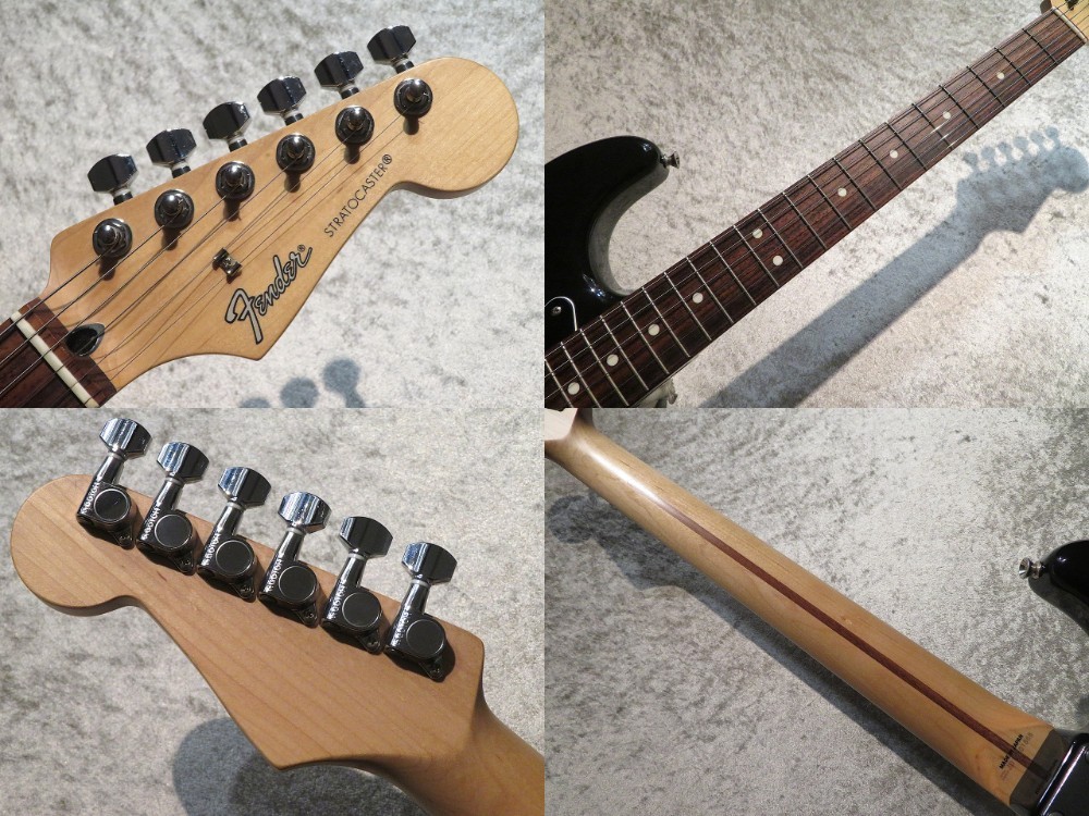 Fender Japan 【USED】ST-STD -Black- 【ピックガードモディファイ