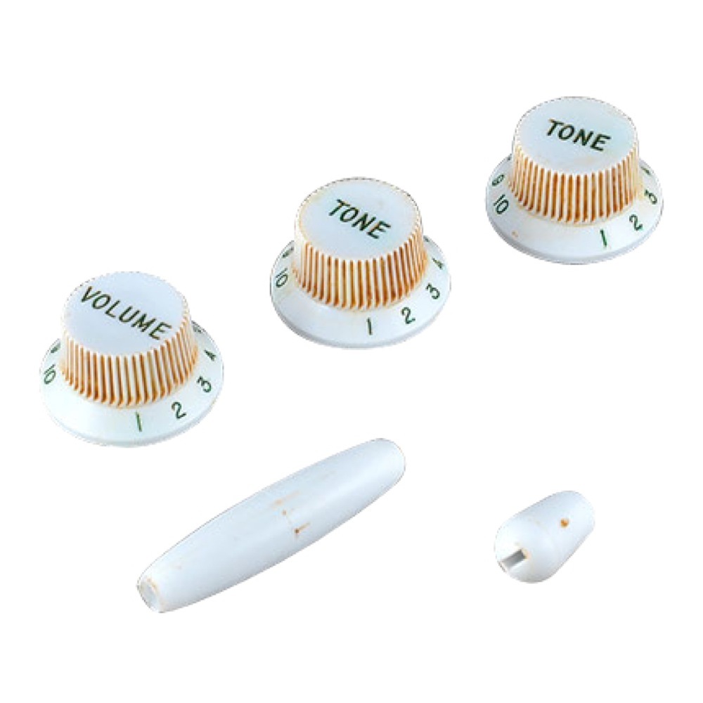Montreux 55 Strat Knob set relic No.9542 ノブセット（新品/送料無料