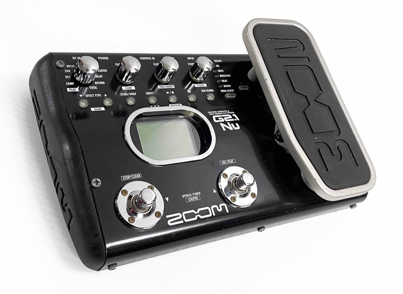 【未使用級】ZOOM マルチエフェクター G2.1Nu G2.1Nu Guitar Effects & USB Audio I/F Pedal | Zoom
