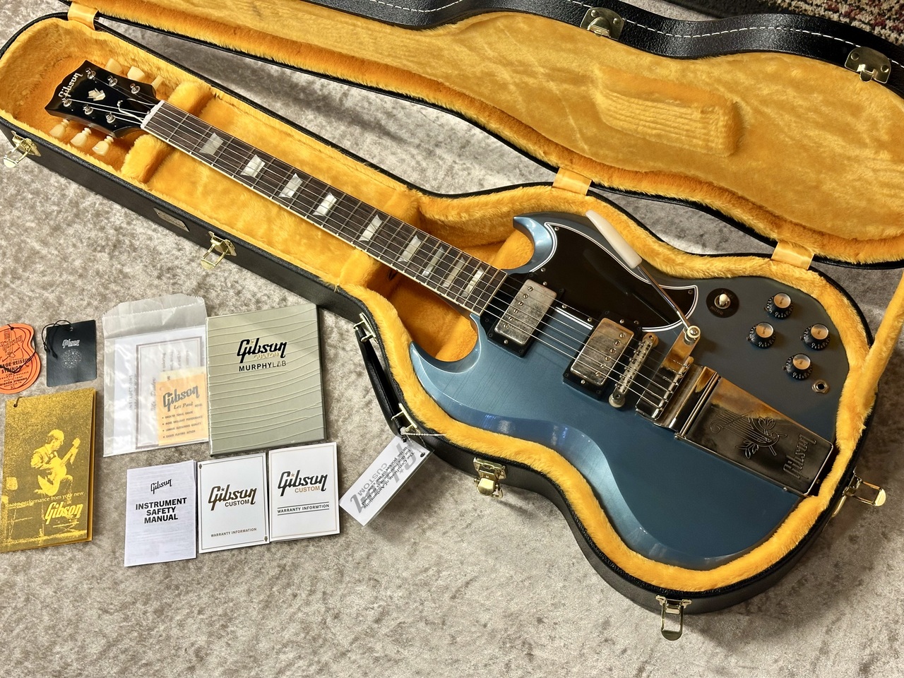 Gibson Custom Shop Murphy Lab 1964 SG Standard with Maestro