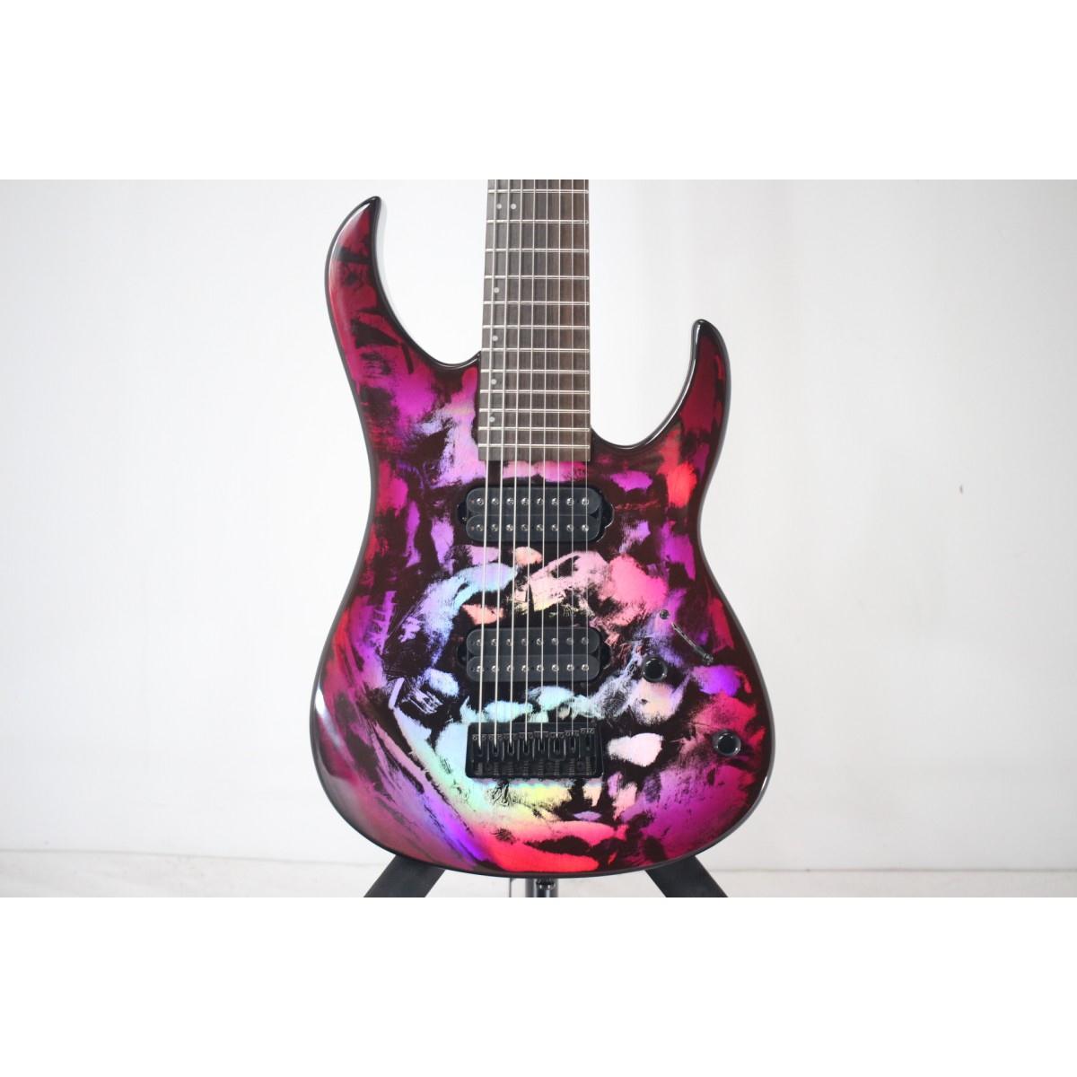 多弦ギター SPEAR guitar 8弦 エレキギター SPEAR GUITARの固定ブリッジタイプの8弦ギター》 : アキラの