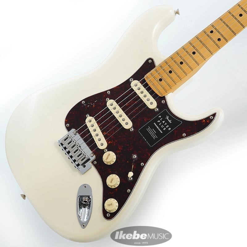 Fender Player Plus Stratocaster (Olympic Pearl/Maple)（新品