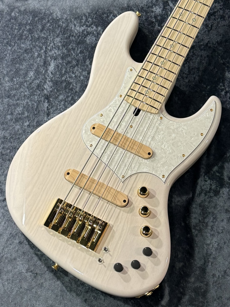 Xotic XJ-1T 5st Ash Super Light Aged Lacquer -White Blonde/MH 