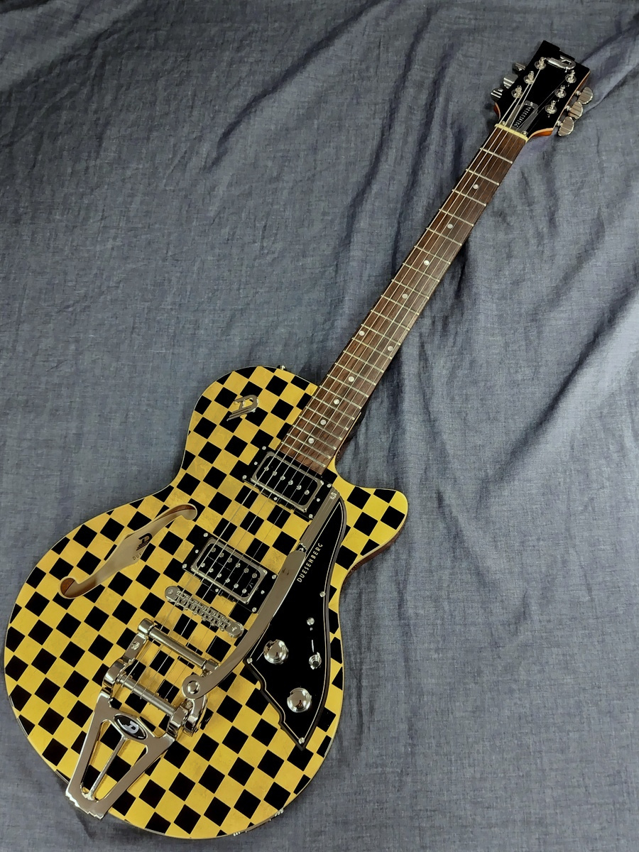 Duesenberg Starplayer CBR Gold-Leaf Checkerboard 30th Anniversary