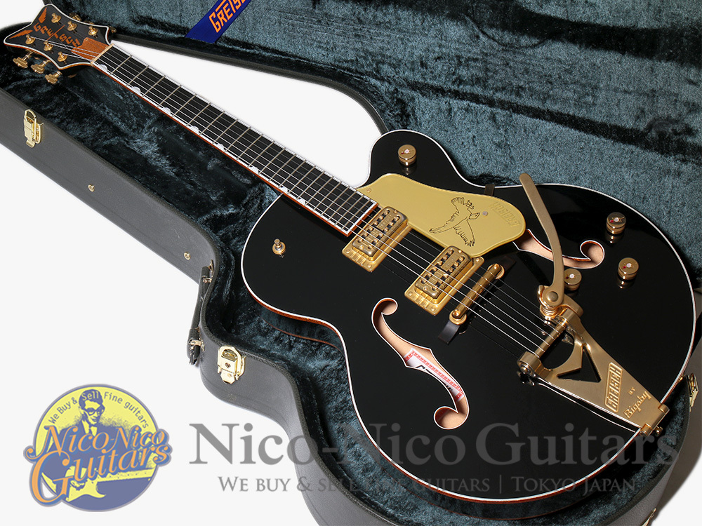 Gretsch 2020 G6136T-BLK Black Falcon Neck Repaired (Black)（中古