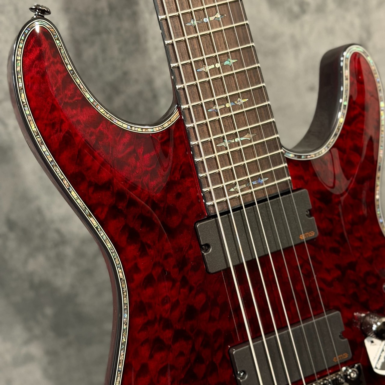 SCHECTER HELLRAISER C-7 FR ~Black Cherry~ #W2620623【3.92kg