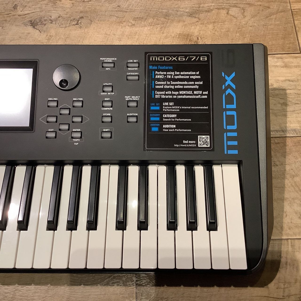 YAMAHA MODX6+　純正ソフトケース付き YAMAHA MODX6+ 純正ソフトケース付き YAMAHA MODX6+ 純正ソフトケース
