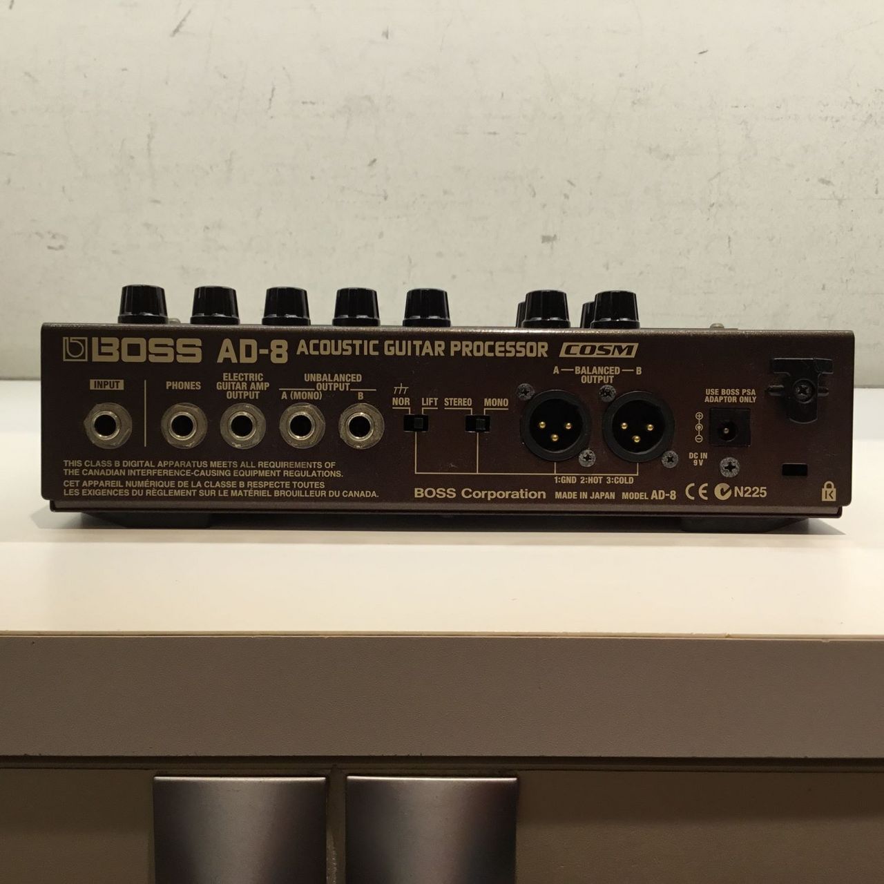 BOSS AB-8 プリアンプ BOSS AD-8 プリアンプ／イコライザー／リバーブ【付属品無し】（B級