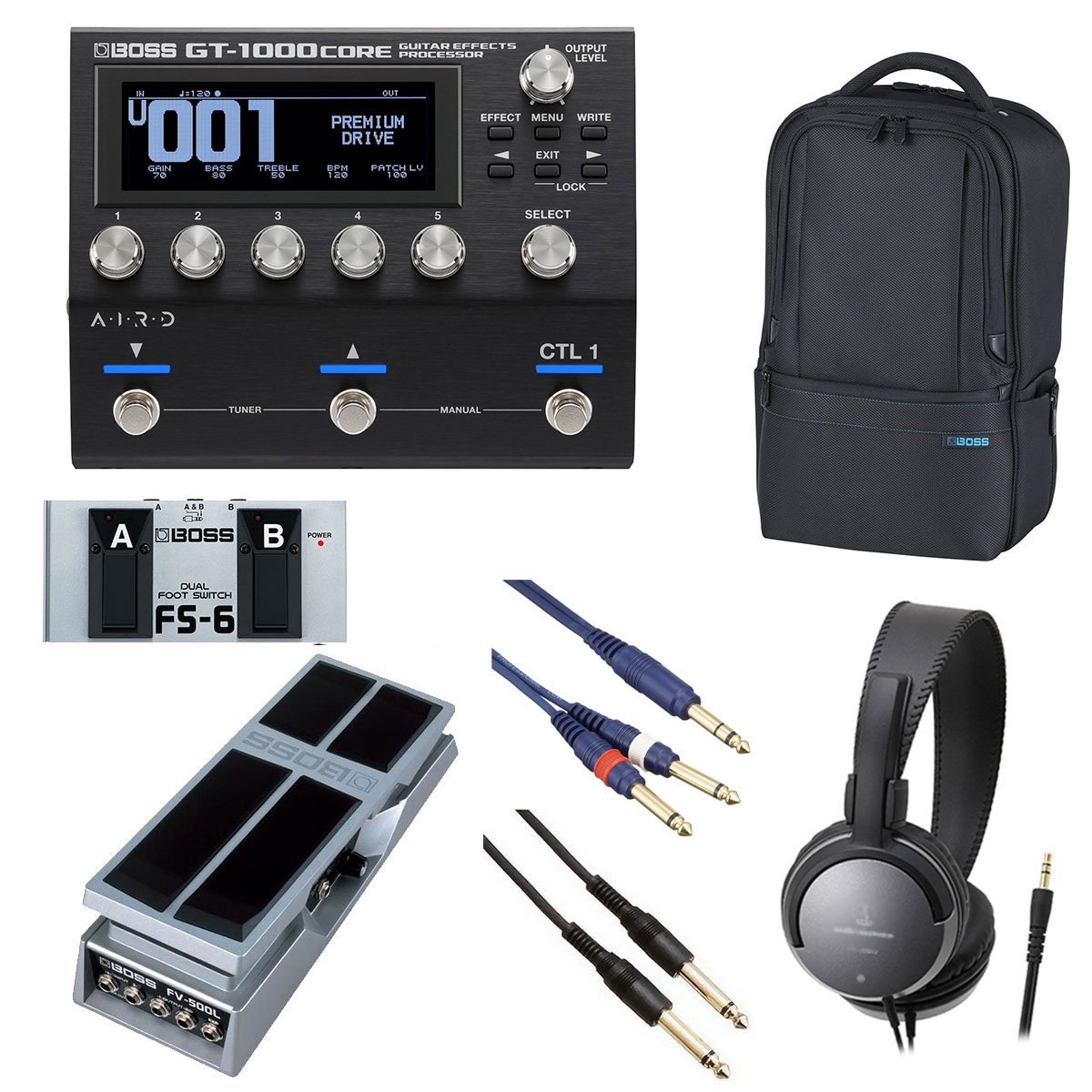 BOSS GT-1000CORE 付属品完備 BOSS GT-1000Core [オプションアイテム+BOSS製ユーティリティ