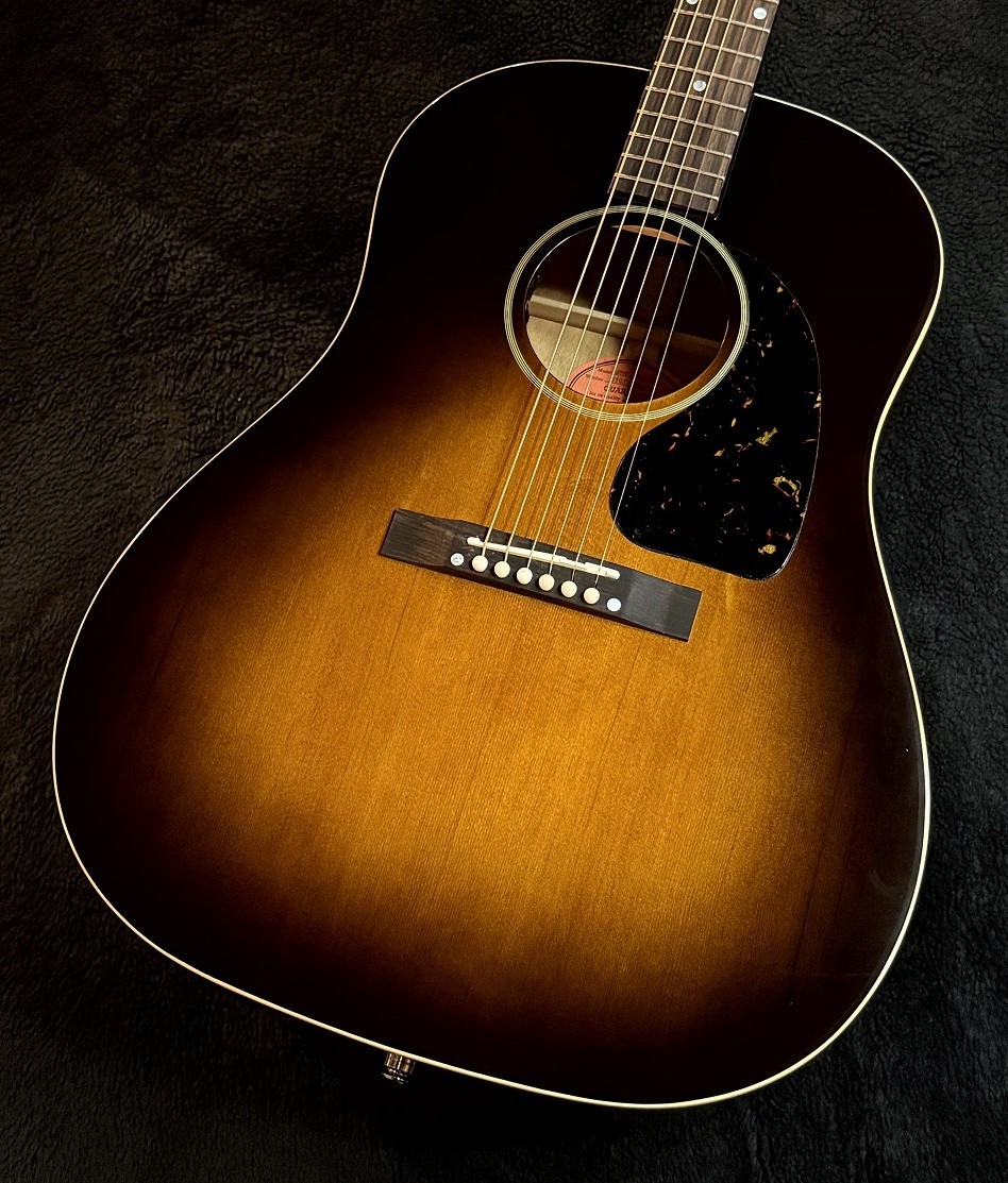 【新品・未使用】エピフォン　J-45　奥田民生モデル Epiphone Tamio Okuda J-45 Washed Vintage Sunburst【現物画像