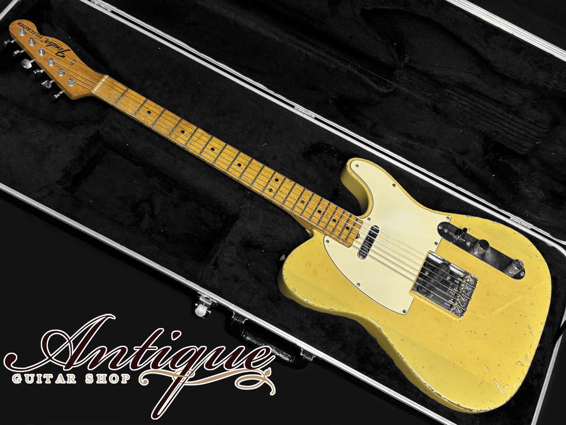 Fender Telecaster 1968 White Blonde /Real Aged /Maple Cap /Gray
