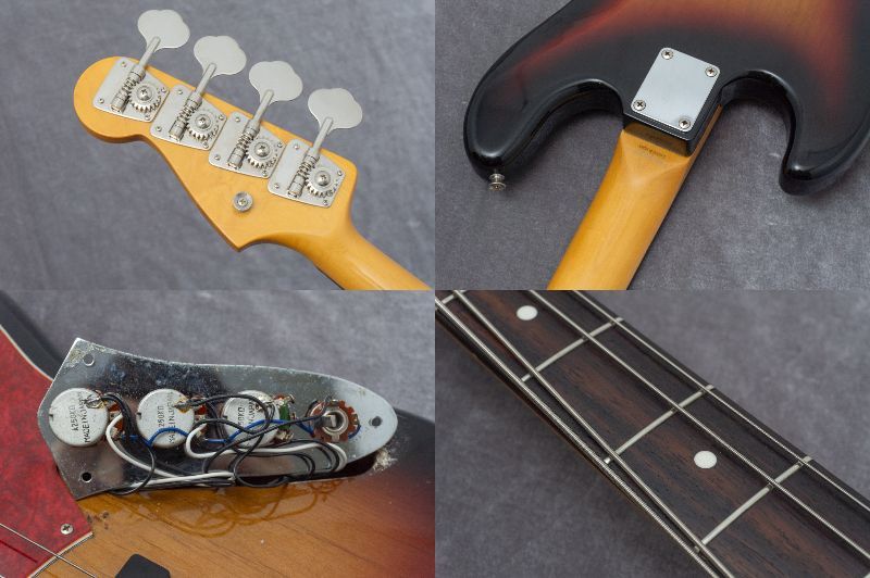 Fender Japan  JB62-75US Fender 62 Reissue Jazz Bass JB62-75US Alder/Rosewood 1999-2002