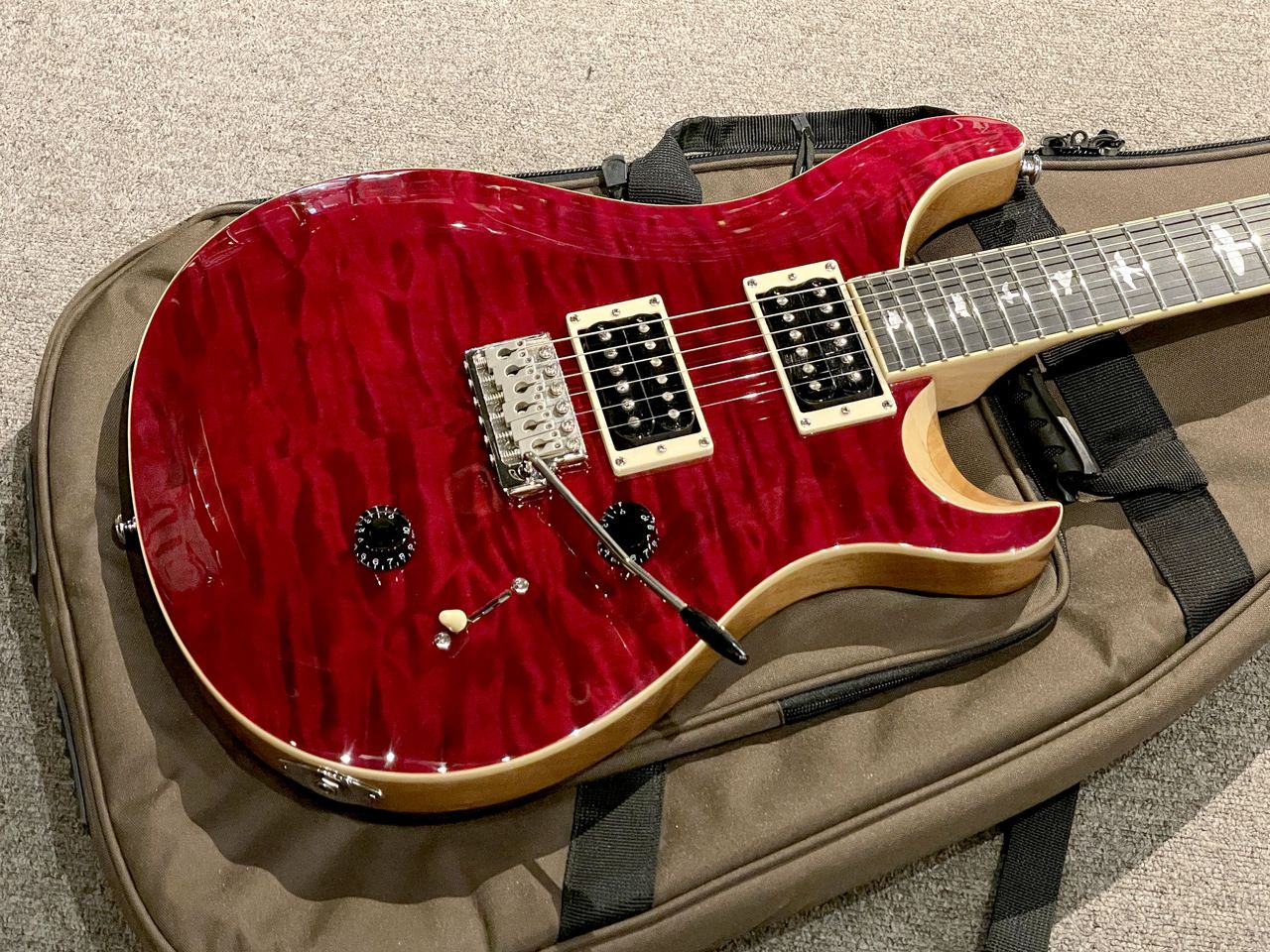 ギター PRS(Paul Reed Smith) SE Custom24 QM LTD PRS SE Custom24 QM LTD 島村楽器限定モデル展示! (Paul Reed Smith