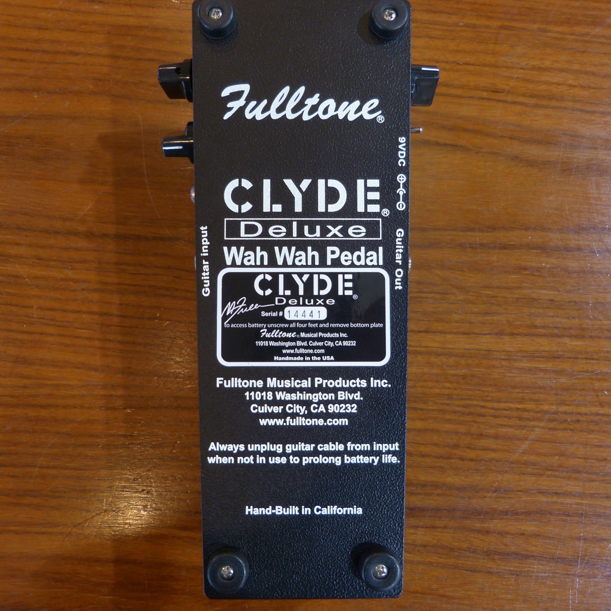 Fulltone Clyde Deluxe ワウペダル 箱付き　中古 tp036-0564925_m.jpg