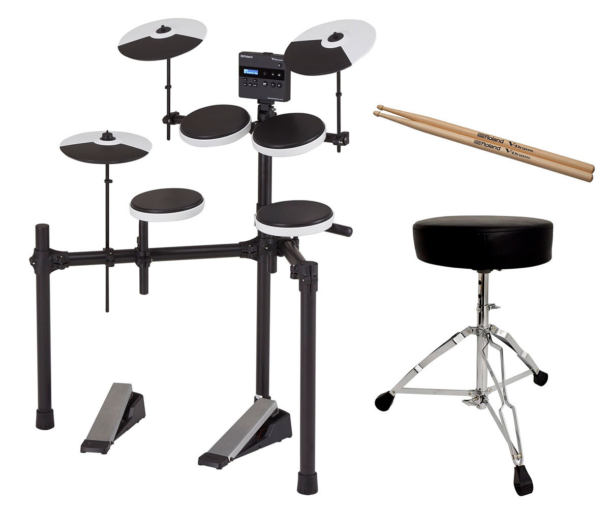 値下げ中 Roland 電子ドラム V-Drums Portable TD-4KP - 打楽器、ドラム