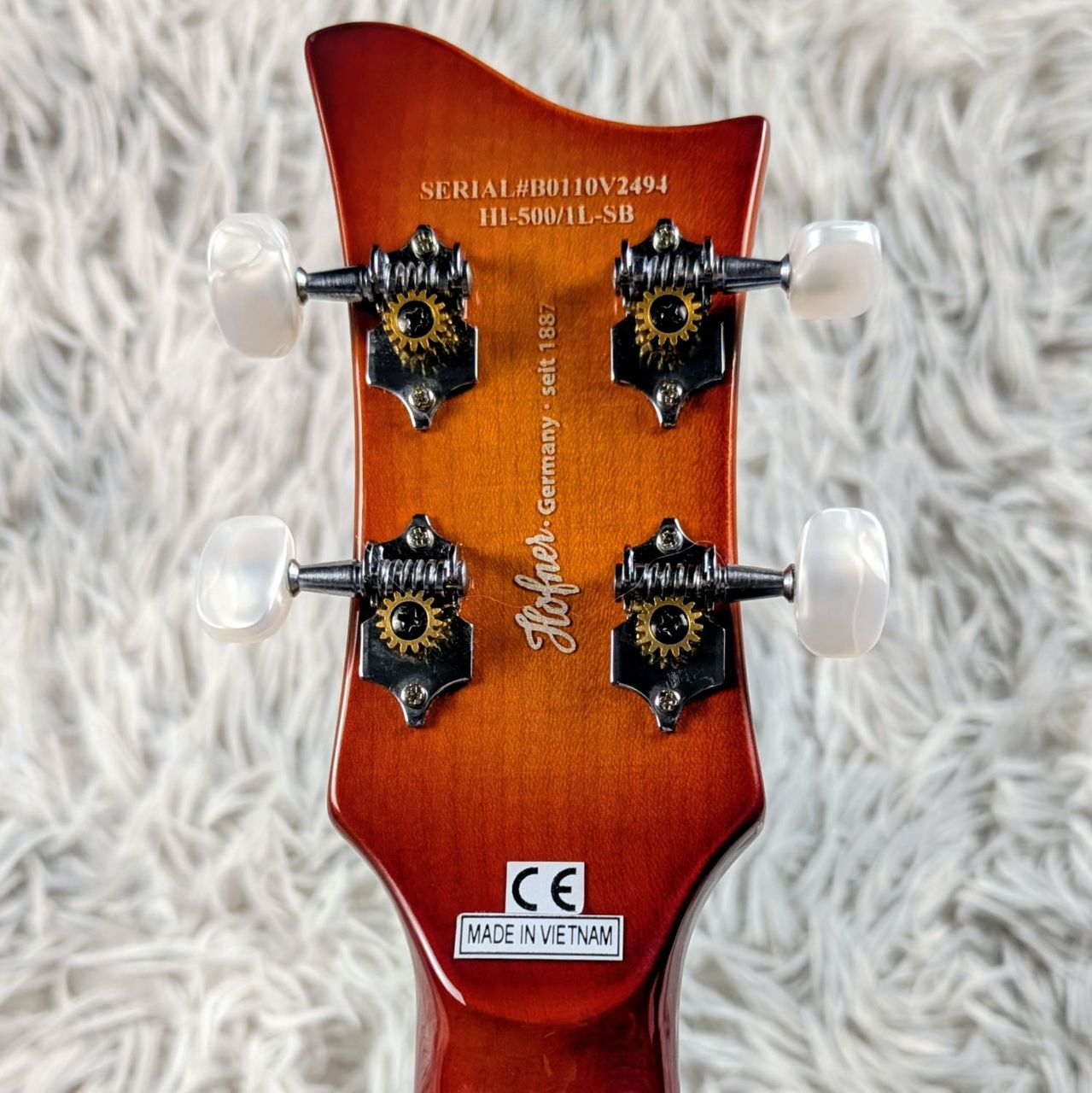 Hofner Violin Bass Ignition-Limited Edition- HI-500/1-SB Lefty