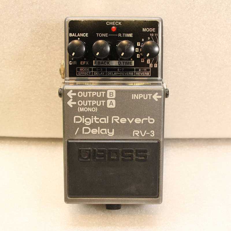 BOSS 【中古】 デジタルリバーブ ディレイ エフェクター BOSS RV