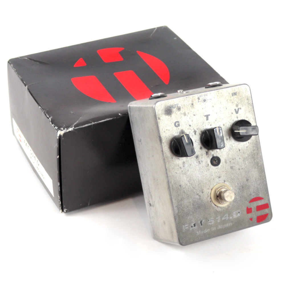 品質保証 FAT 【中古】 エフェクター ブースター Booster 514.D FAT ギター
