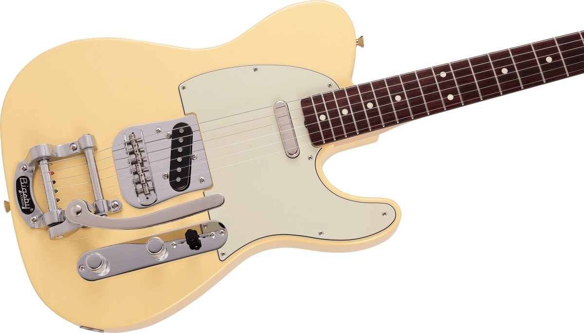 Fender japan Telecaster サンバースト ビグズビーアーム Fender Japan Telecaster Bigsby【F】ロゴ ハードケース付
