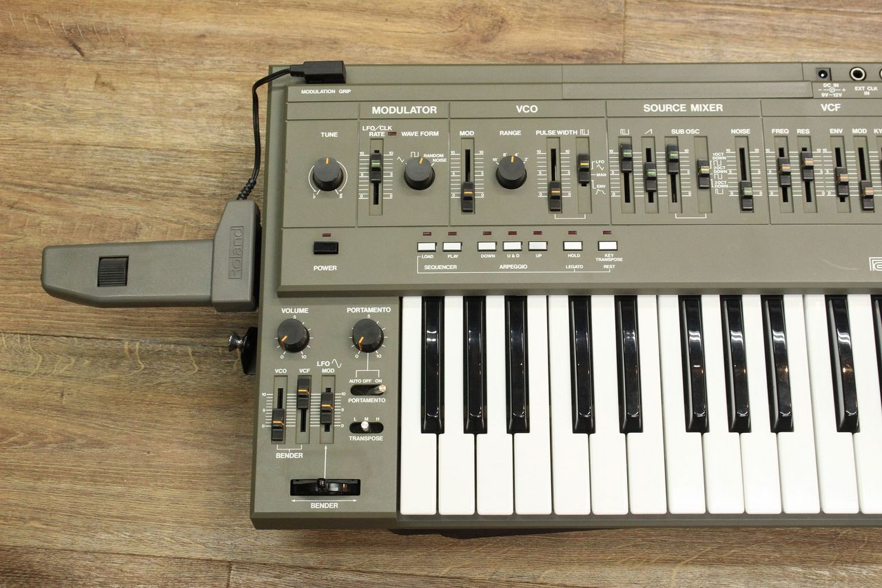 Roland SH-101 w/MG-1 【Vintage】 【キーボードマート新宿】【新宿店