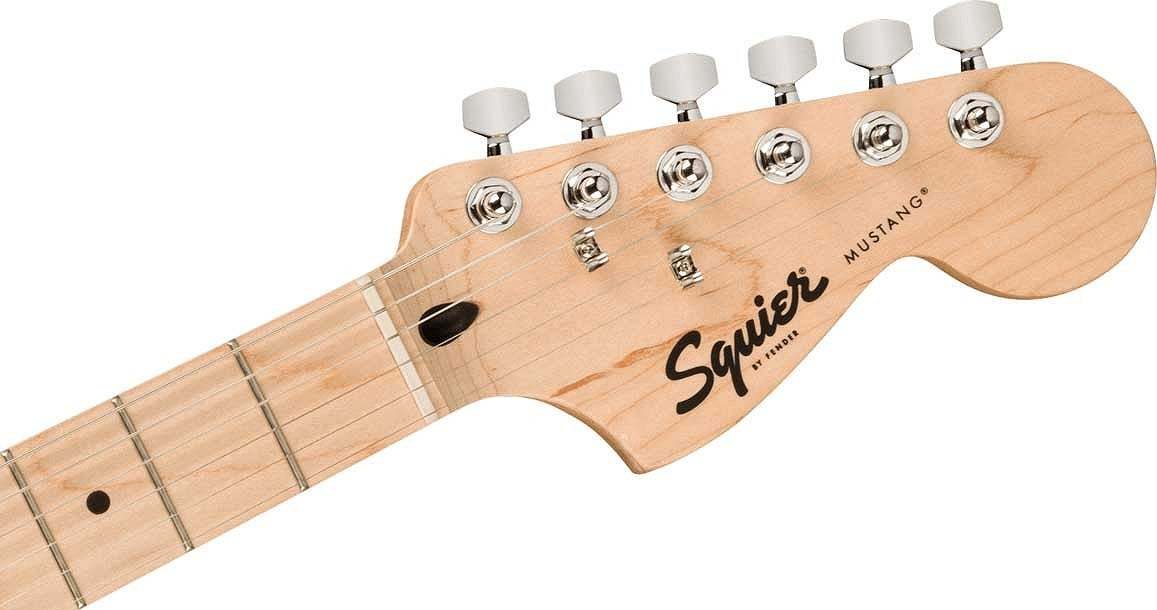 Squier by Fender Sonic Mustang Maple Fingerboard White Pickguard 2