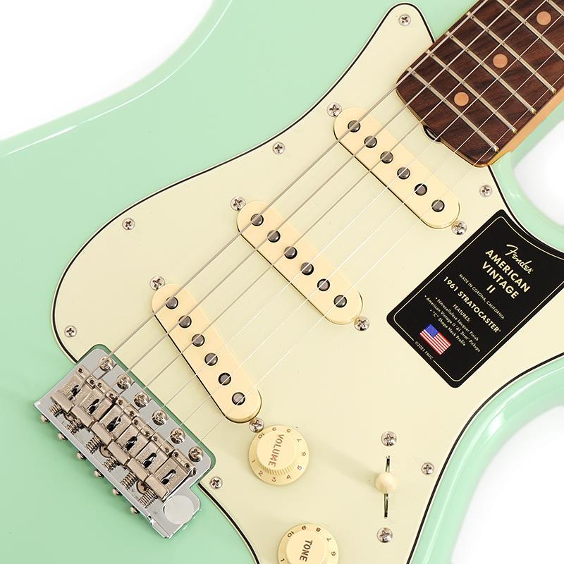 Fender American Vintage II 1961 Stratocaster (Surf Green/Rosewood