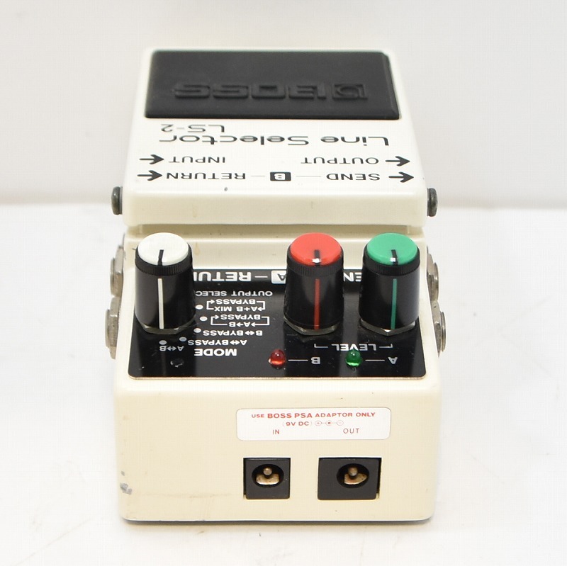 未使用に近い　BOSS Line Selector LS-2 BOSS LS-2 Line Selector