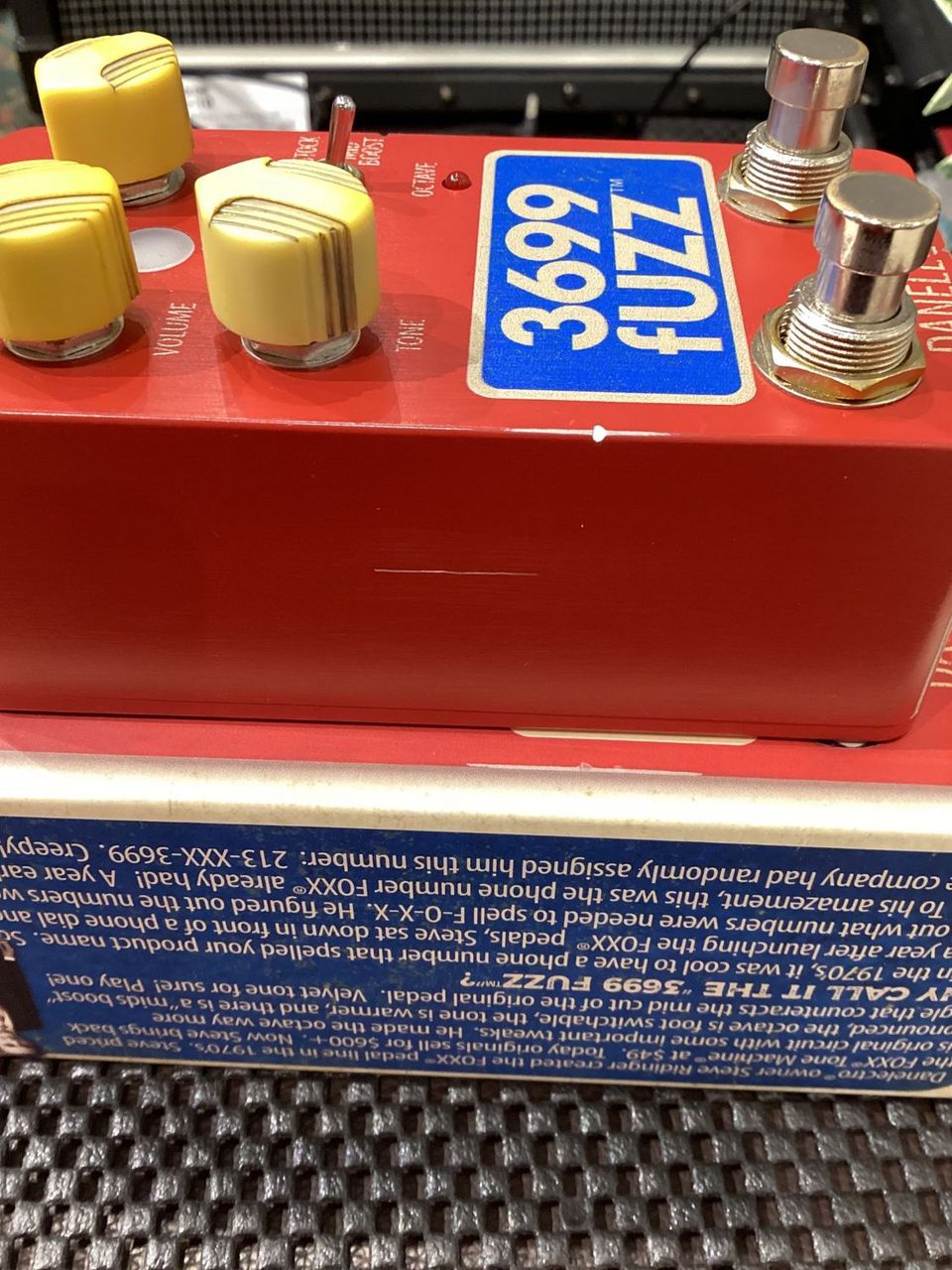 Danelectro TF-1 3699 FUZZ（新品/送料無料）【楽器検索デジマート】