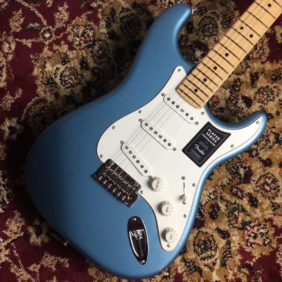 Fender （フェンダー）Player Stratocaster Tidepool エレキギター ストラト キャスタープレイヤーシリーズ（新品/送料無料）【楽器検索デジマート】