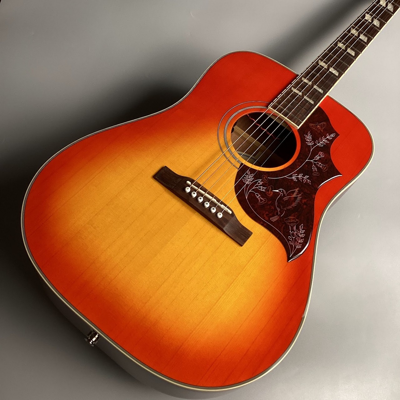 Epiphone Hummigburd Studio 美品 Epiphone Hummingbird Studio - faded cherry Folk guitar