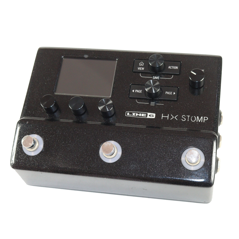 LINE 6 HX STOMP ギターエフェクター 美品 LINE6 HX Stomp ギター・プロセッサー HELIXシリーズ ライン