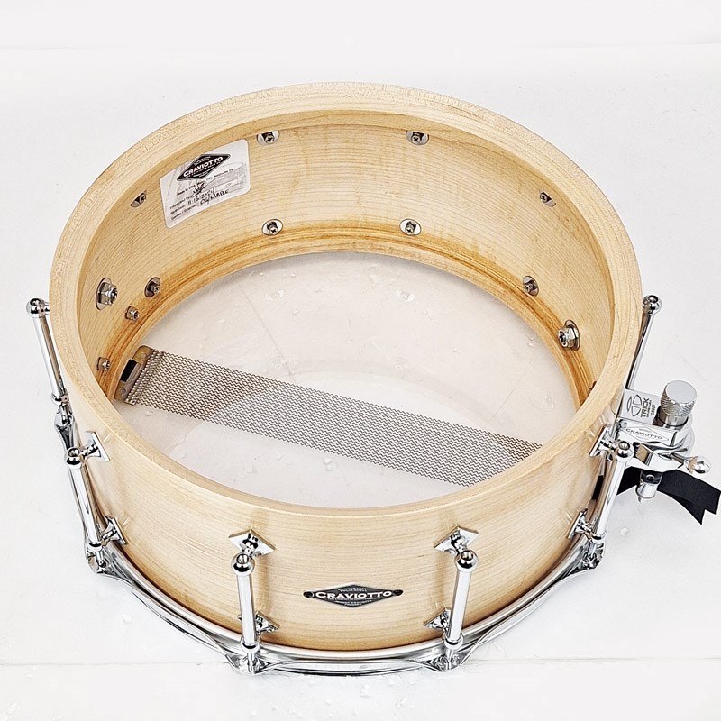 CRAVIOTTO 純正スナッピー Craviotto Custom Shop Solid Maple Snare Drum 14×6.5（新品/送料無料