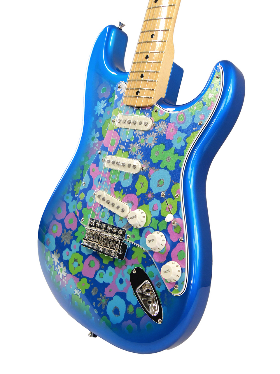 Fender Made in Japan Limited Stratocaster (Blue Flower