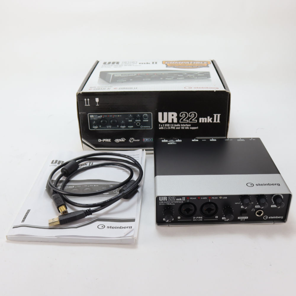 Steinberg 【中古】Steinberg UR22mkII スタインバーグ USBオーディオ