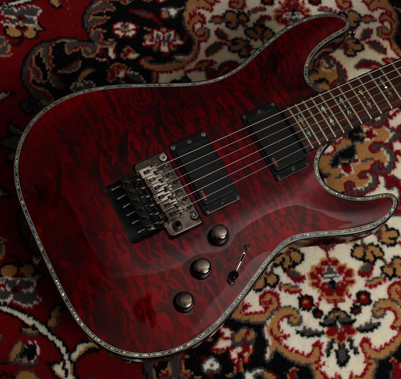 SCHECTER HELLRAISER C-1 FR Black Cherry DIAMOND SERIES（中古/送料