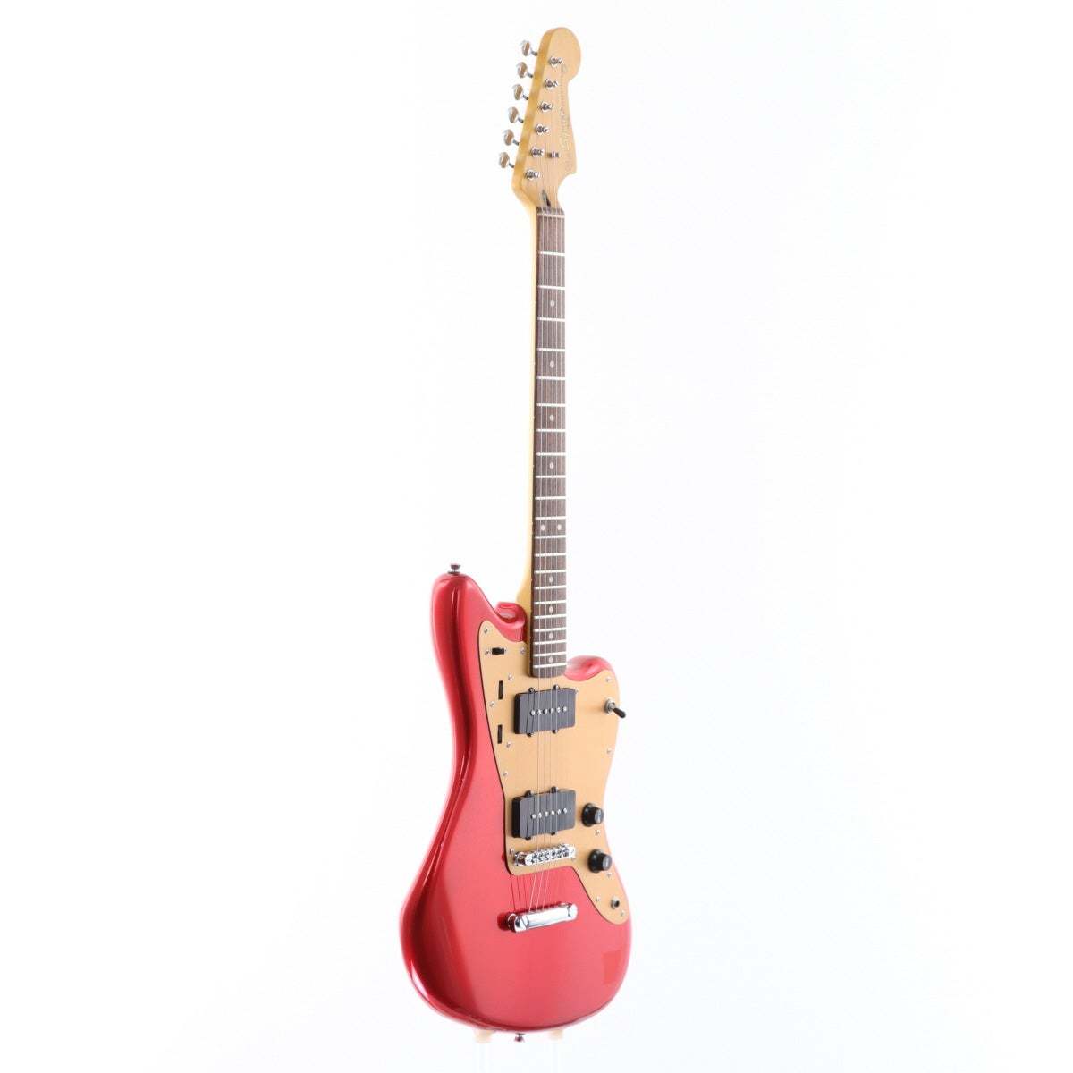 アメステ　６本 Squier by Fender Deluxe Jazzmaster with Stop Tailpiece Candy Apple