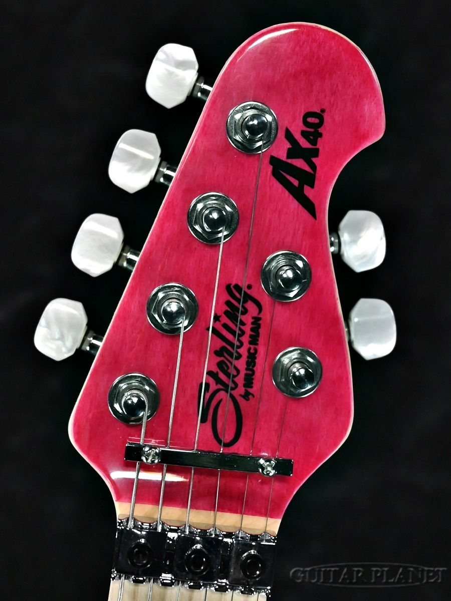 Sterling by MUSIC MAN 《実物画像!!》AX40 -TP(Transparent Pink