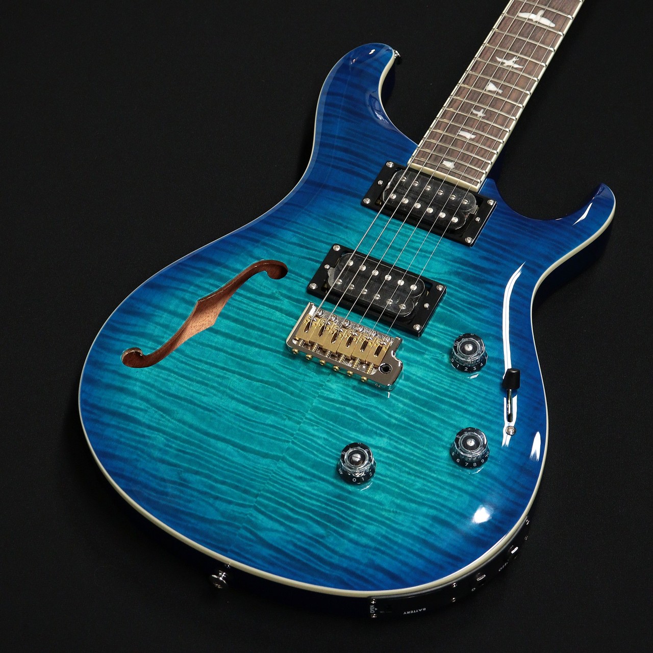 PRS Custom SE ブルー P.R.S. SE Custom 24-08 Quilt Package (Lake Blue) ｜イケベ
