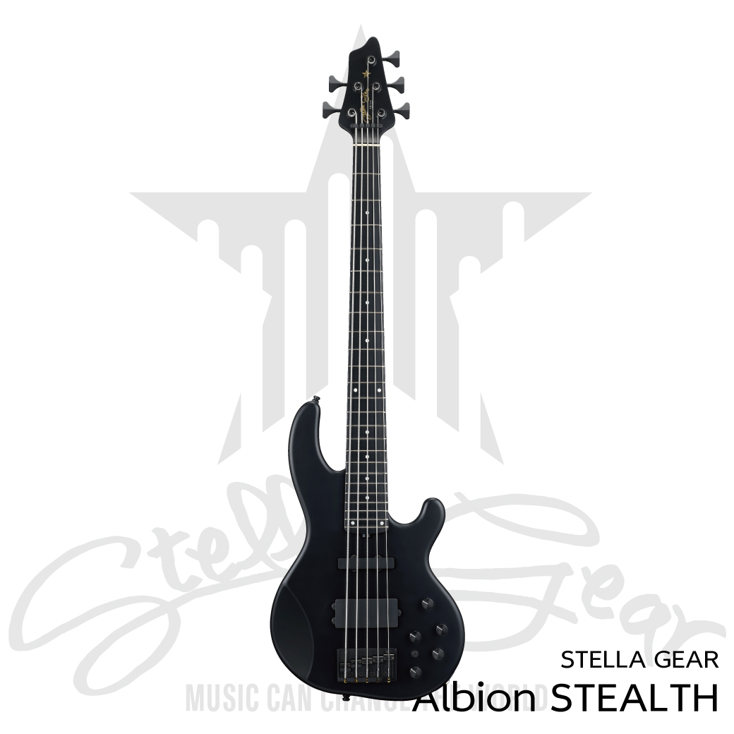 STELLA GEAR Albion STEALTH / Black Satin（新品/送料無料）【楽器