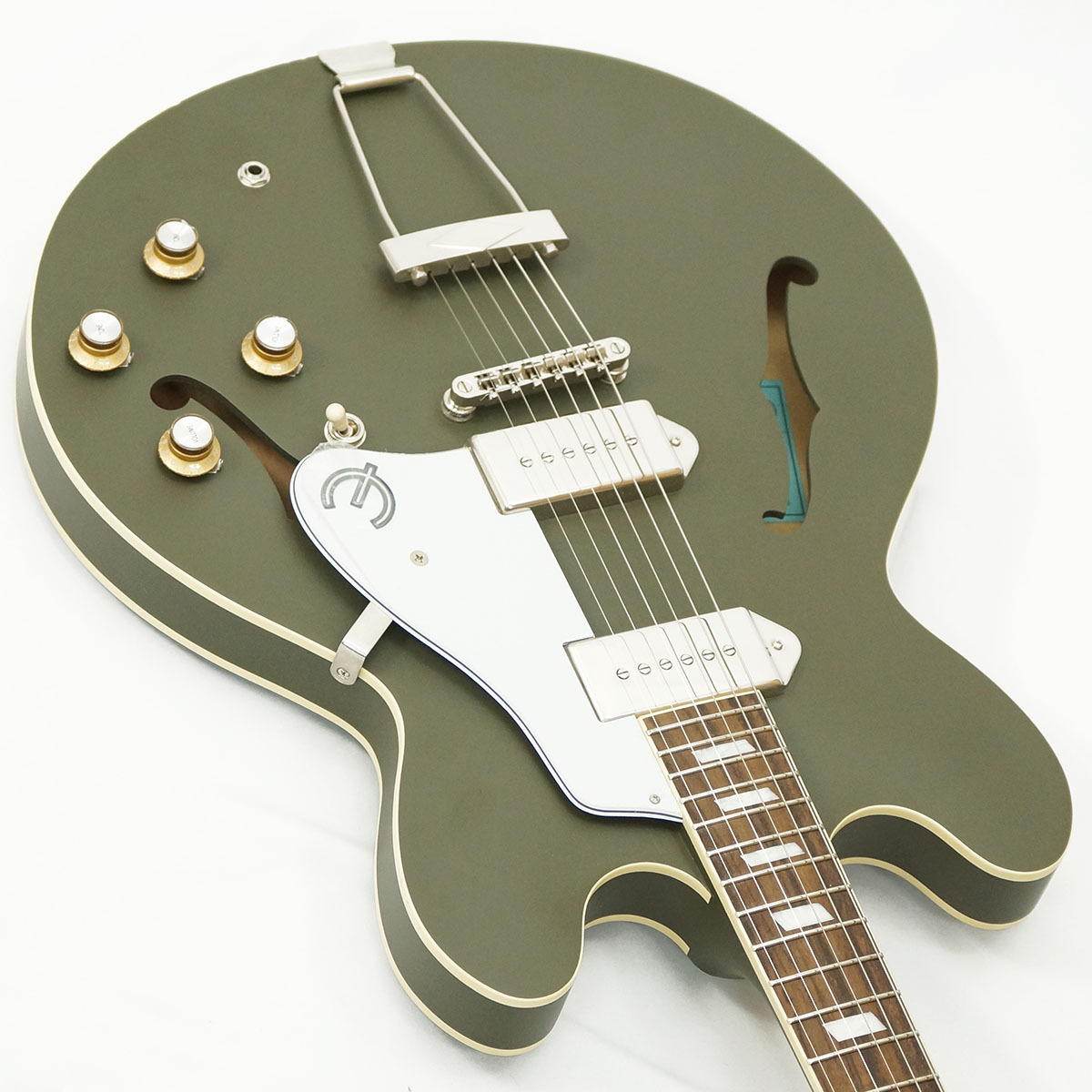 Epiphone Casino Worn (Worn Olive Drab) [USED]（中古）【楽器検索