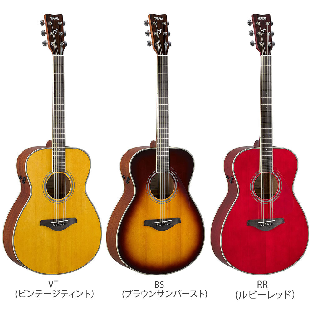 YAMAHA FS-TA BS トランスギター　 エレアコ　ケース付き YAMAHA FS-TA トランスアコースティックギター初心者12点セット