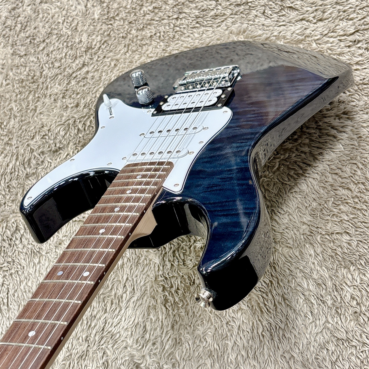 YAMAHA PACIFICA212VFM TBL (Translucent Black) 【エントリー～ミドル