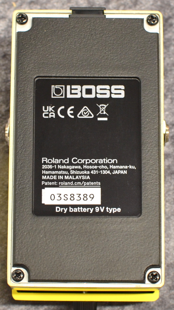 BOSS SD-1 ヴィンテージ品　597300 BOSS SD-1 Super Overdrive 1988 Vintage Guitar Pedal Made in