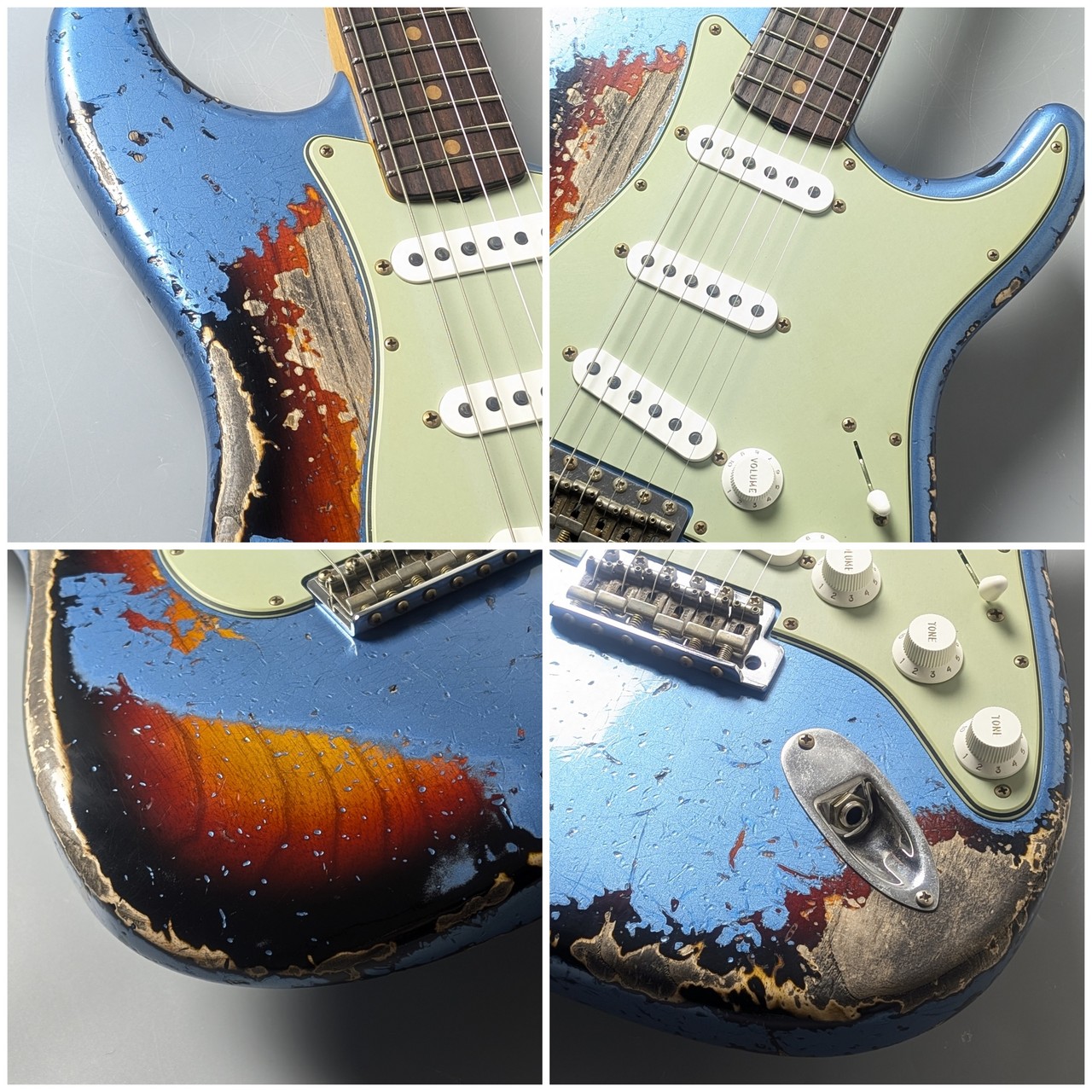 Fender Custom Shop 1961 Stratocaster Super Heavy Relic -Aged Lake