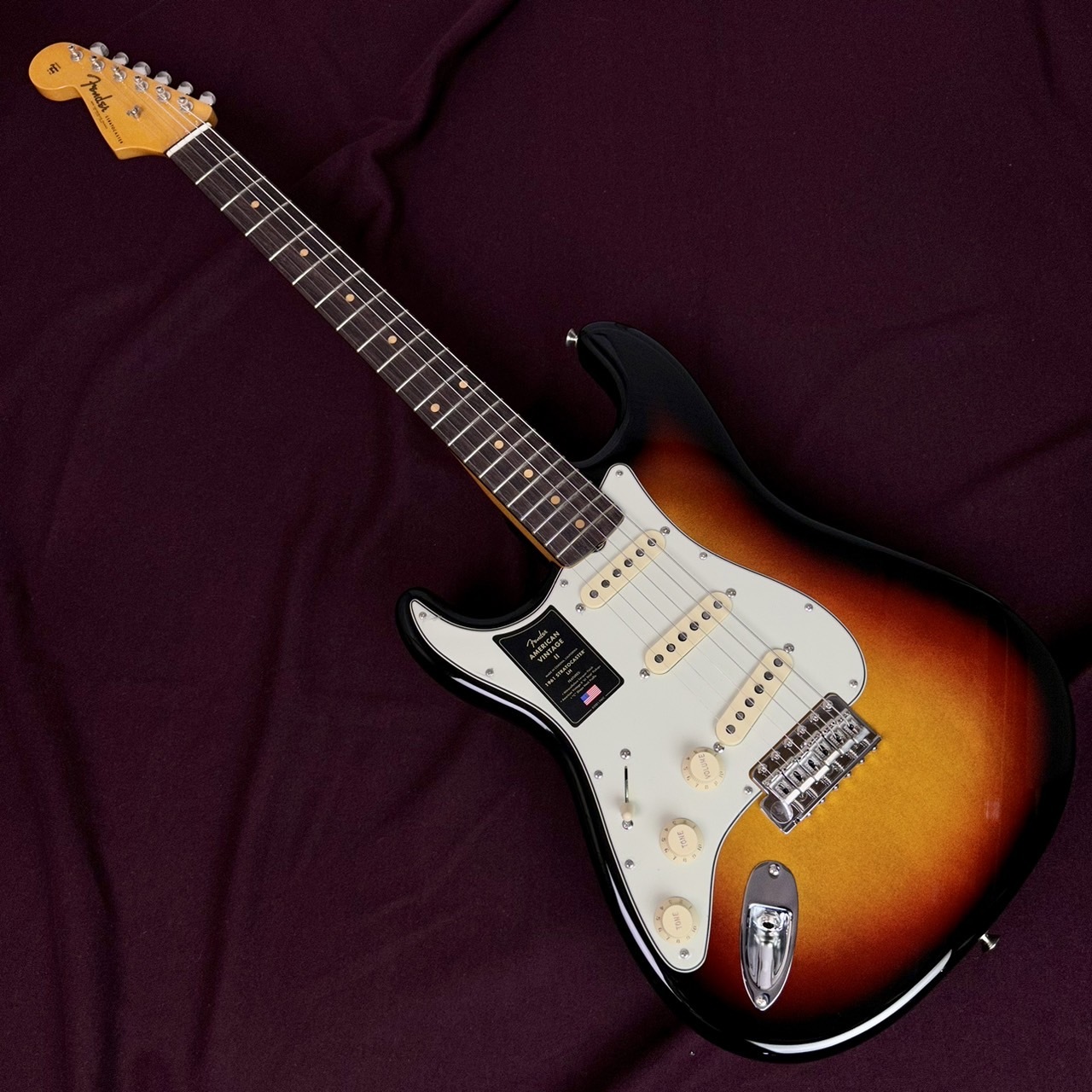 Fender American Vintage II 1961 Stratocaster Left-Hand 3-Color