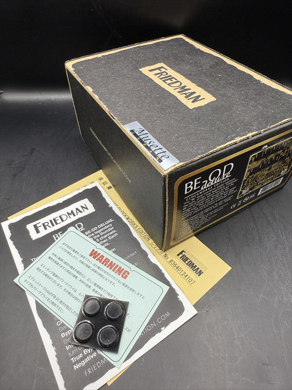 【箱/付属品有】Friedman BE-OD Deluxe FRIEDMAN BE-OD Deluxe Clockwork Edition
