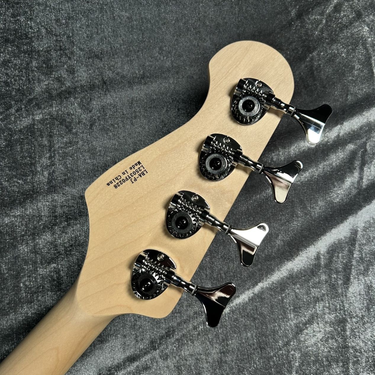 Laid Back LBA-PJ BLK エレキベース PJタイプ ステンレスフレット 現物